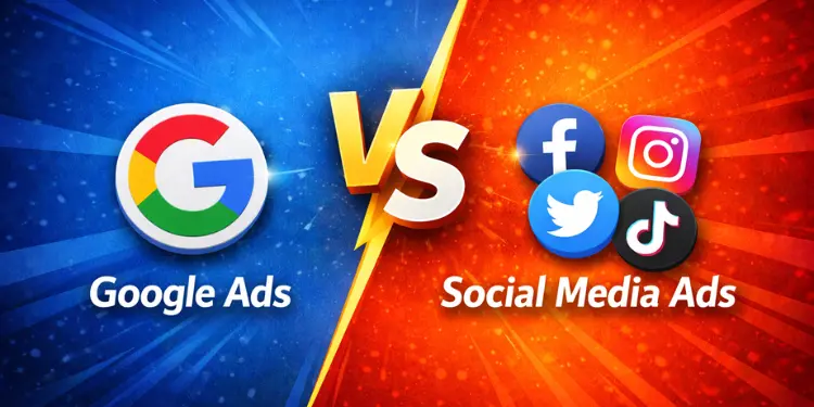 Key Differences Between Google Ads and Social Media Ads